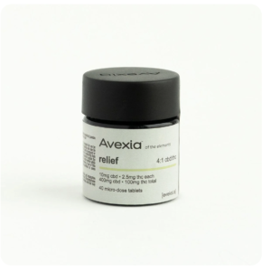 Relief 4:1 CBD:THC Microdose Tablets