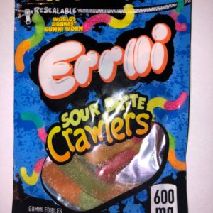 Sour Gummy Brite Crawlers - 600mg